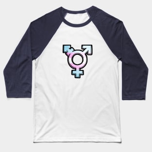 Trans Symbol Baseball T-Shirt